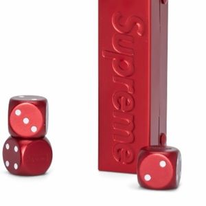 Supreme Aluminum Dice Set Red